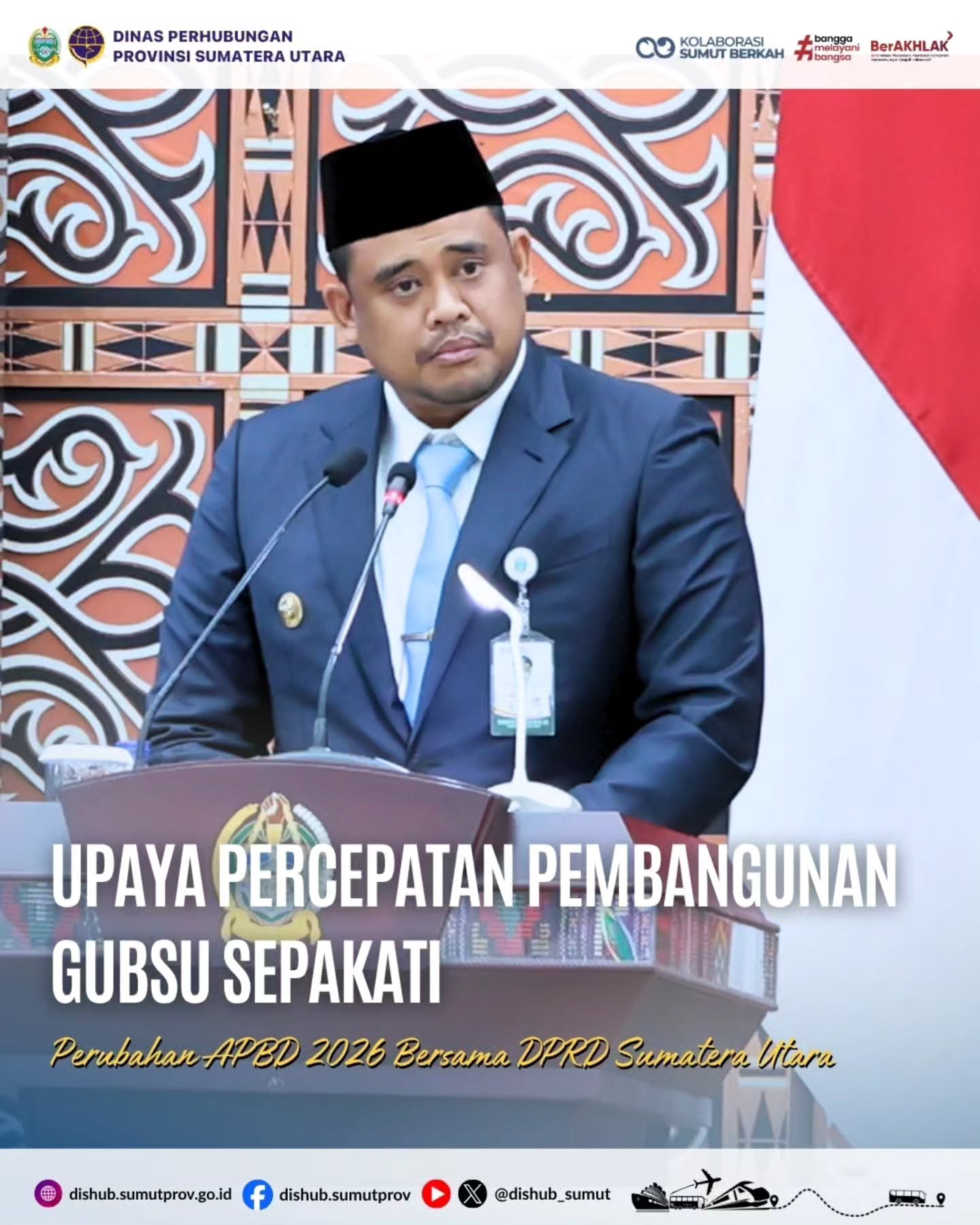 Perubahan APBD Sumatera Utara Tahun Anggaran 2026