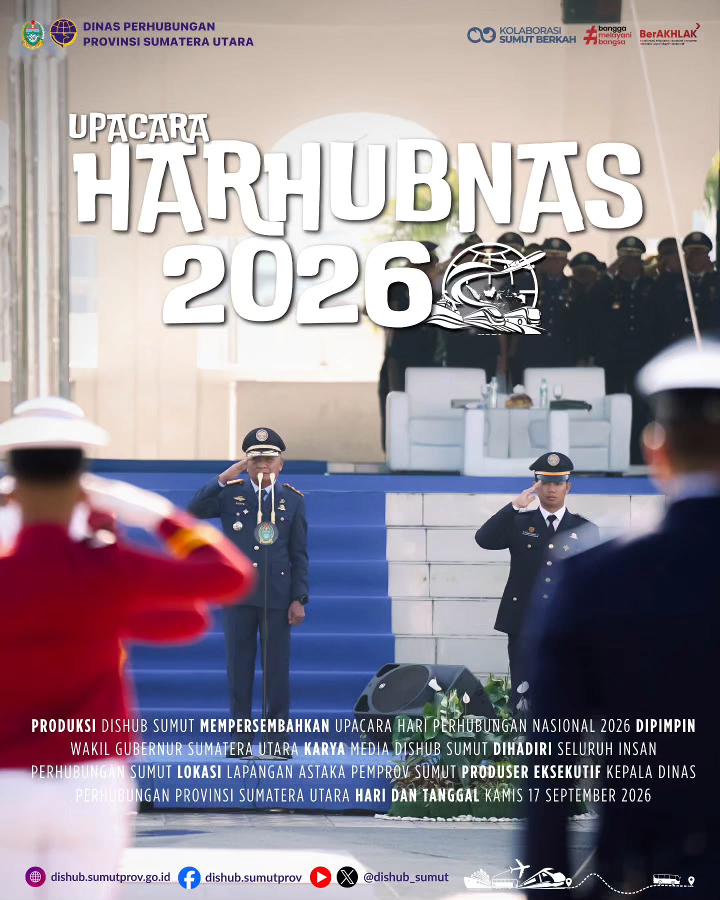 Upacara Hari Perhubungan Nasional 2026