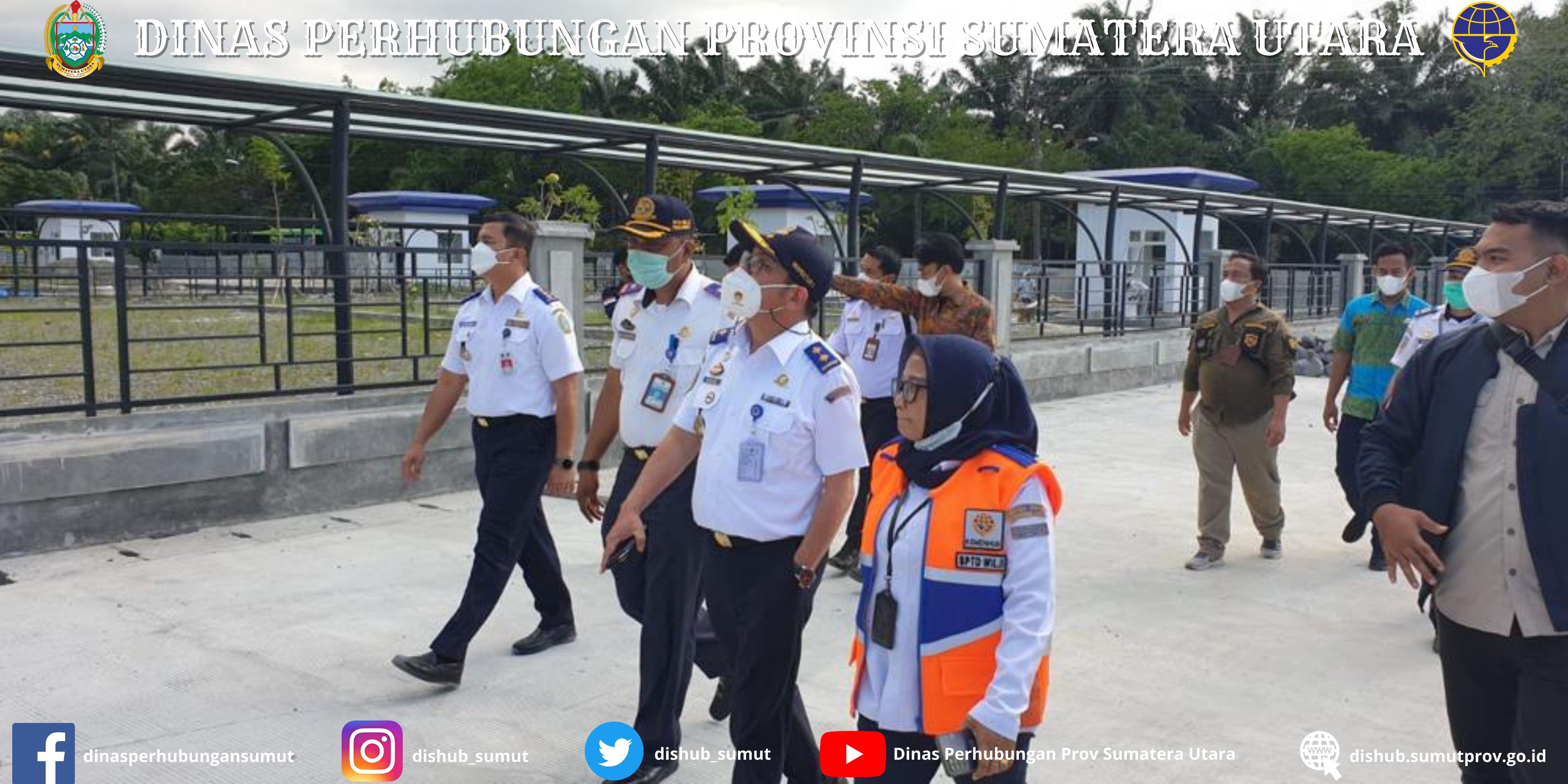 Kunjungan Inspektur I Kementerian Perhubungan Republik Indonesia ...