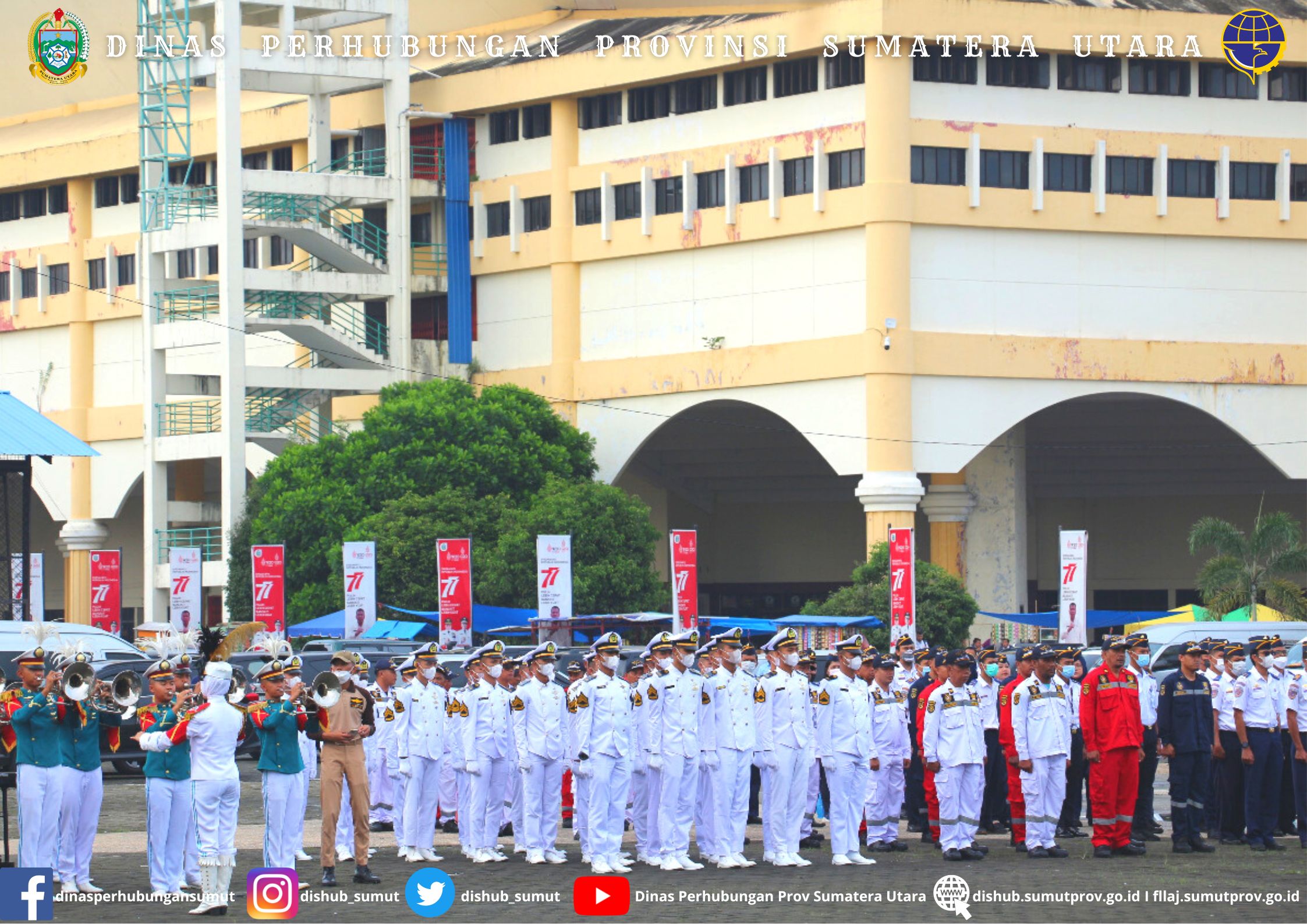 Upacara Bendera Memperingati Hari Perhubungan Nasional Tahun 2022 ...